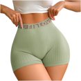 thumbnail image 1 of Jamicy Womens Underwear Tummy Control High Waisted Sports Shorts Breathable Seamless Underwear, 1 of 3