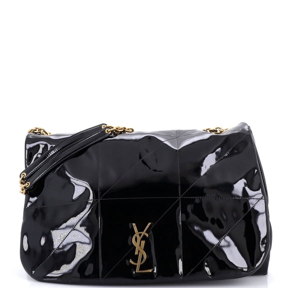 Jamie 4.3 Shoulder Bag Quilted Patent Large By Rebag