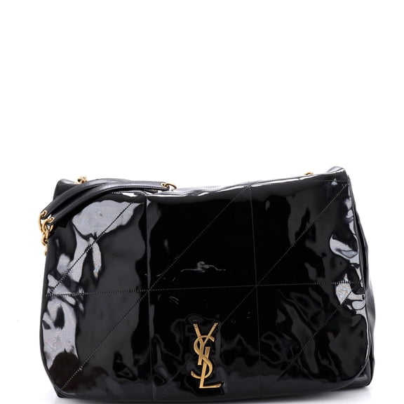 Jamie 4.3 Shoulder Bag Quilted Patent Large By Rebag
