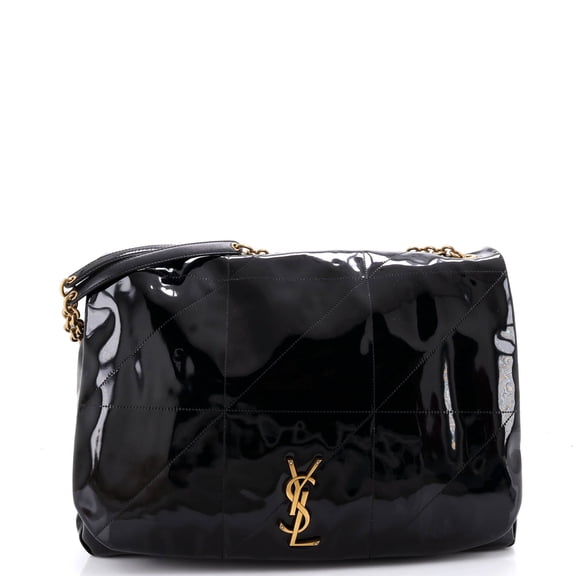 Jamie 4.3 Shoulder Bag Quilted Patent Large By Rebag