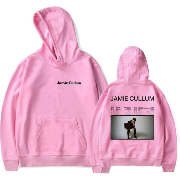 Jamie Cullum Tour 2024 Merch Hoodie Pockets Drawstring Unisex Hooded Sweatshirt Fashion Clothing