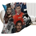 thumbnail image 1 of Jamie Dornan Blanket Throw Blankets Ultra Soft Flannel Lightweight Throws for Couch, Bed, All Seasons Use 30"*40"（76 * 100cm）, 1 of 6