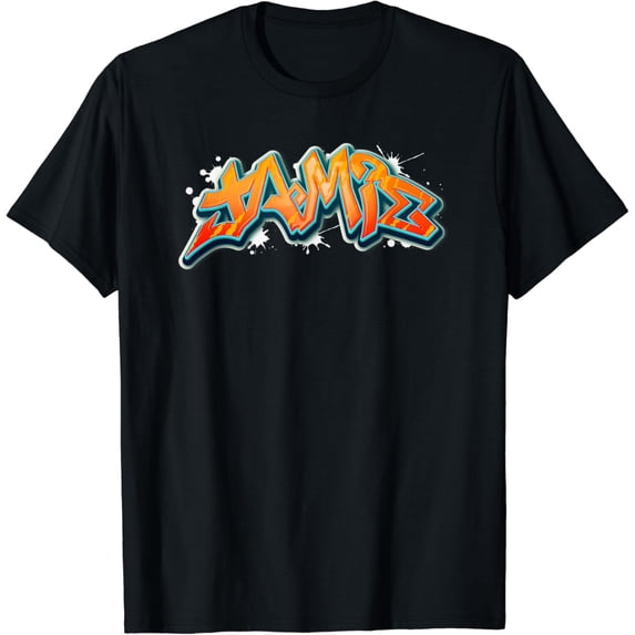 Jamie Graffiti First Name T-Shirt