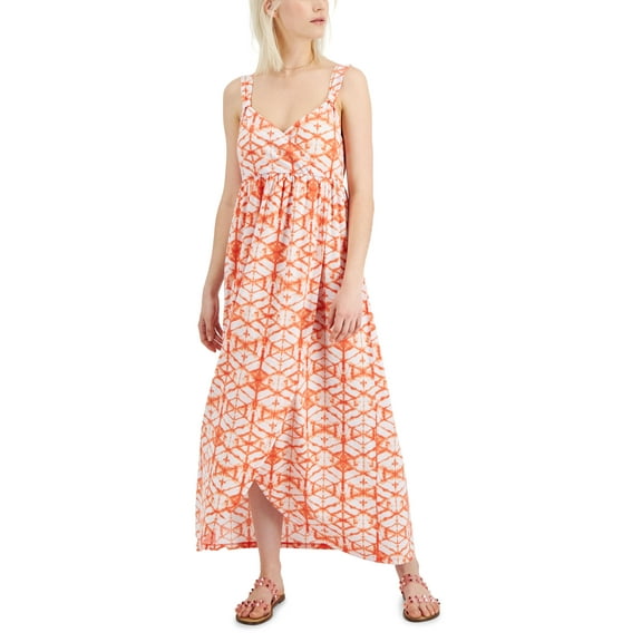 Jamie Layla Petite Printed Faux Wrap Maxi Dress Porcelain Rose PXL