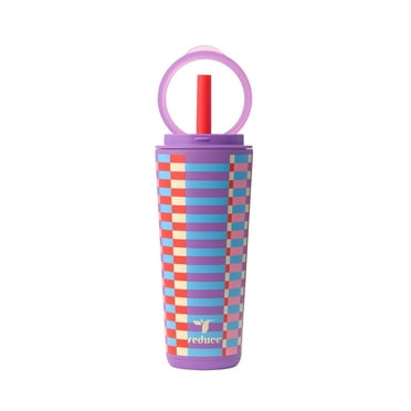 Reduce Jamie Makeup 22oz Halo Tumbler with Pop-Up Handle with Spill-Proof Straw - Blocked