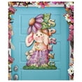 thumbnail image 1 of Jamie Mills-Price Spring Bunny Wooden Decorative Door Hanger Wall Art, 1 of 1