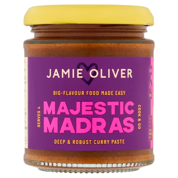 Jamie OIiver Madras Curry Paste 180g, Imported from Britain
