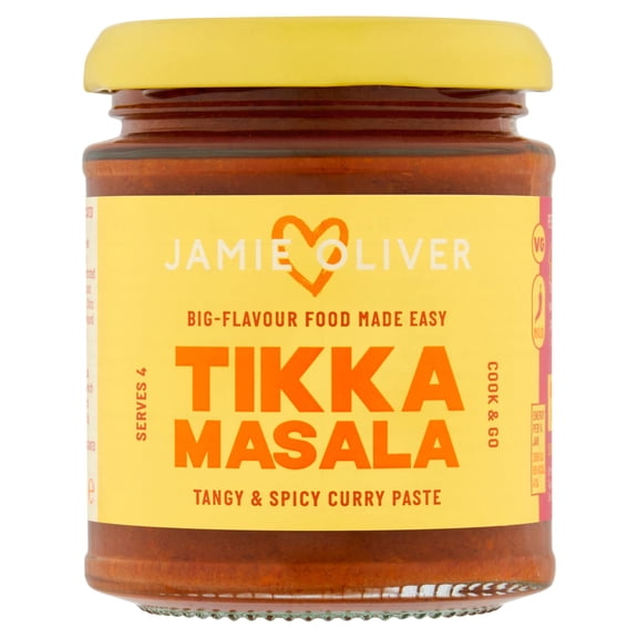 Jamie Oliver Tikka Masala Curry Paste 180G, Imported from Britain