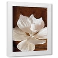 thumbnail image 1 of Jamie Phillip 4x14 White Modern Wood Framed Wall Art Titled - Orchid Love, 1 of 5