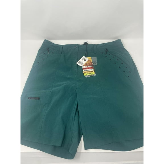 Jamie Sadock Women's Rangoon Green 825 Golf Shorts Size 14 Retail $110