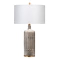 thumbnail image 1 of Jamie Young  Annex Cement Table Lamp with Linen Shade, 1 of 4