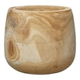 thumbnail image 1 of Jamie Young Co Brea Coastal Rough Wood Vase in Natural Brown, 1 of 6