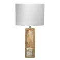 thumbnail image 1 of Jamie Young Co Cloudscape Paper Acrylic Metal Table Lamp in Off White Gold, 1 of 2