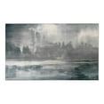 thumbnail image 1 of Jamie Young Co Cloudscape Transitional Wood Wall Art in Navy/Slate Lacquer, 1 of 4