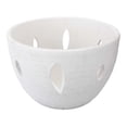 thumbnail image 1 of Jamie Young Co Coastal Ceramic Lacerated Bowl in Textured Matte White, 1 of 6