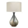 thumbnail image 1 of Jamie Young Co Daybreak Transitional Metal Table Lamp with Linen Shade in Gray, 1 of 2