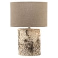thumbnail image 1 of Jamie Young Co Forrester Modern Resin Table Lamp in Brown Finish, 1 of 3