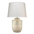 thumbnail image 1 of Jamie Young Co Lagoon Coastal Ceramic Table Lamp in Soft Cream, 1 of 3