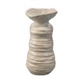 thumbnail image 1 of Jamie Young Co Large Transitional Ceramic Marine Vase in Beige, 1 of 3