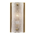 thumbnail image 1 of Jamie Young Co Moet Rounded Steel Metal/Glass Sconce in Brass, 1 of 4