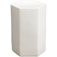 thumbnail image 1 of Jamie Young Co Porto Indoor/Outdoor Transitional Ceramic Side Table in White, 1 of 6