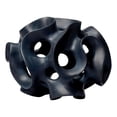 thumbnail image 1 of Jamie Young Co Ribbon Molded Transitional Resin Decorative Sphere in Black, 1 of 6