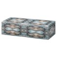 thumbnail image 1 of Jamie Young Co Rorschach Long Transitional Wood Box in Indigo Blue, 1 of 3