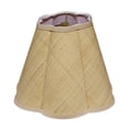 thumbnail image 1 of Jamie Young Co Scalloped Raffia Fabric Lamp Shade Small Natural, 1 of 4