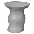 thumbnail image 1 of Jamie Young Co Sculpt Fiberglass Side Table Cream, 1 of 4