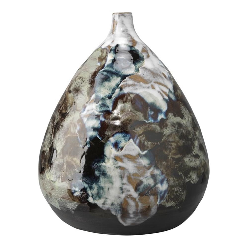 Handcrafted Multicolor Ceramic Decorative Table Vase