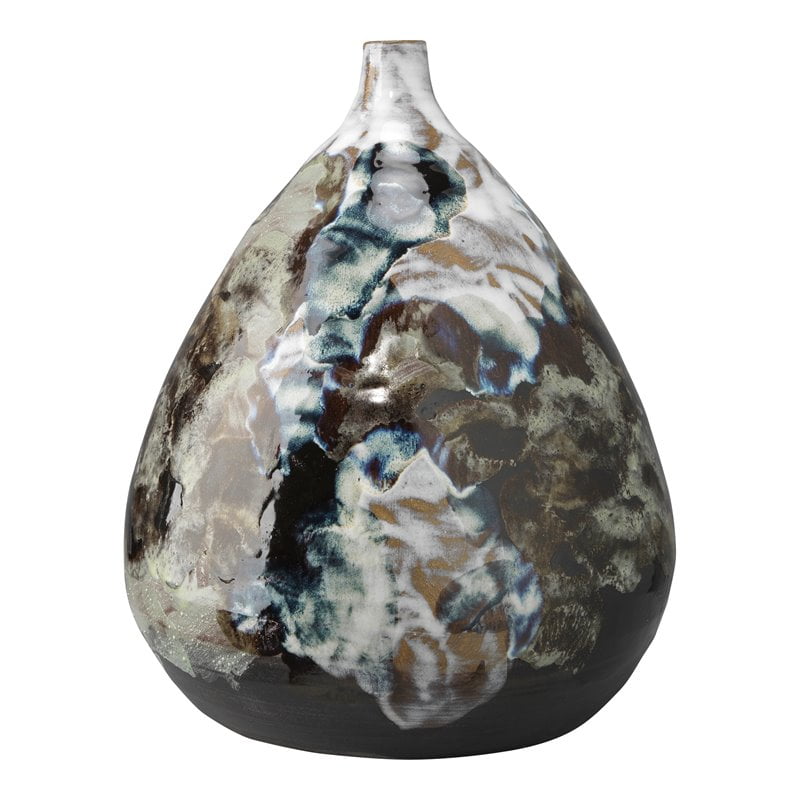 Handcrafted Multicolor Ceramic Decorative Table Vase