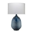 thumbnail image 1 of Jamie Young Co Twilight Transitional Iron Metal/Linen Table Lamp in Blue Ombre, 1 of 2