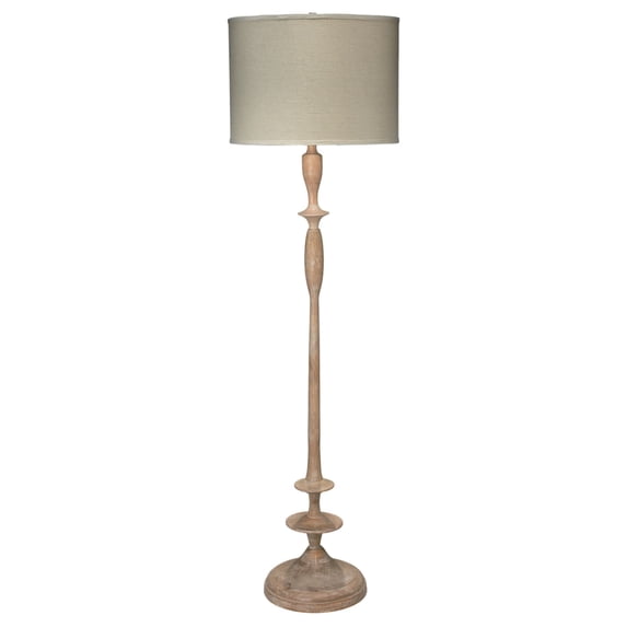 Jamie Young Petite Paro 1-Light Wood Floor Lamp