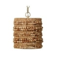 thumbnail image 1 of Jamie Young  Strand 1-Light Wood Beaded Pendant Brown, 1 of 5