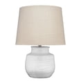 thumbnail image 1 of Jamie Young Trace Ceramic Table Lamp with Linen Shade, 1 of 3