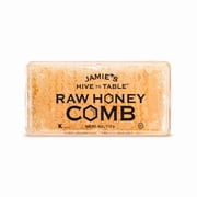 Jamie's Hive To Table 100% Raw Honey Comb, Ultimate Pure Honey, 4 Oz
