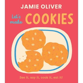Pre-Owned Jamie's Little Food Library Let's Make Cookies: See It, Say It, Cook It, Eat It!, (Board Book)