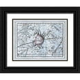 thumbnail image 1 of Jamieson, Alexander 18x15 Black Ornate Wood Framed with Double Matting Museum Art Print Titled - Maps of the Heavens: Cancer - the Crab, 1 of 4