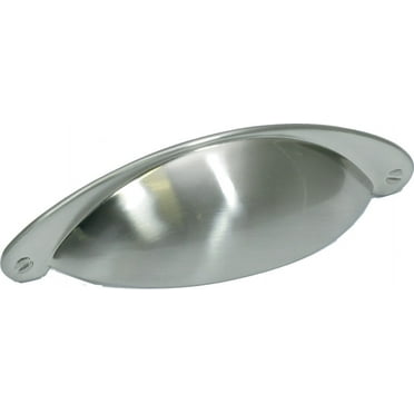 Jamison Collection P8233 3" Center To Center Cup Cabinet Pull - Nickel