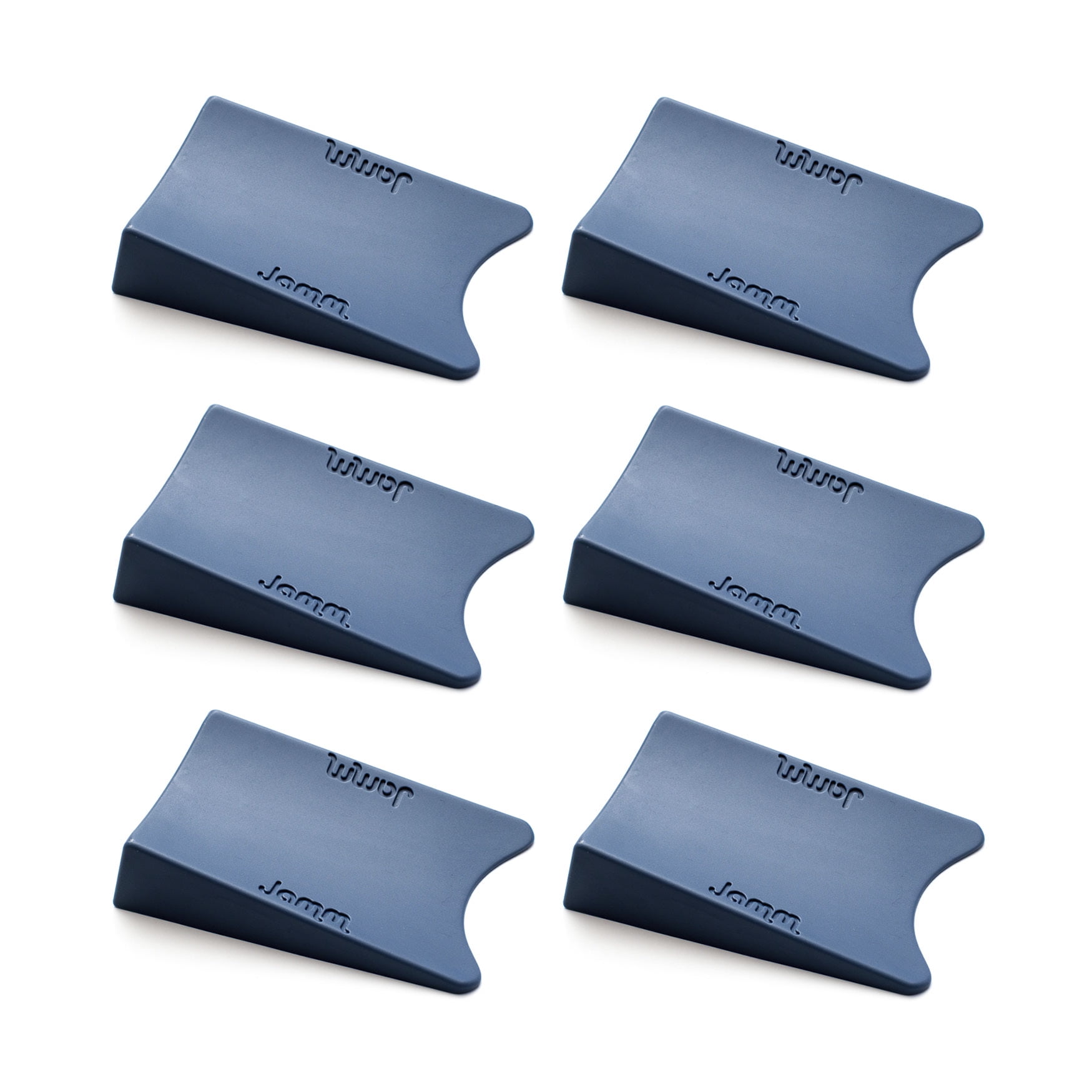 Jamm Door Stopper to Stop Doors in BOTH Directions, Regular Size, 6