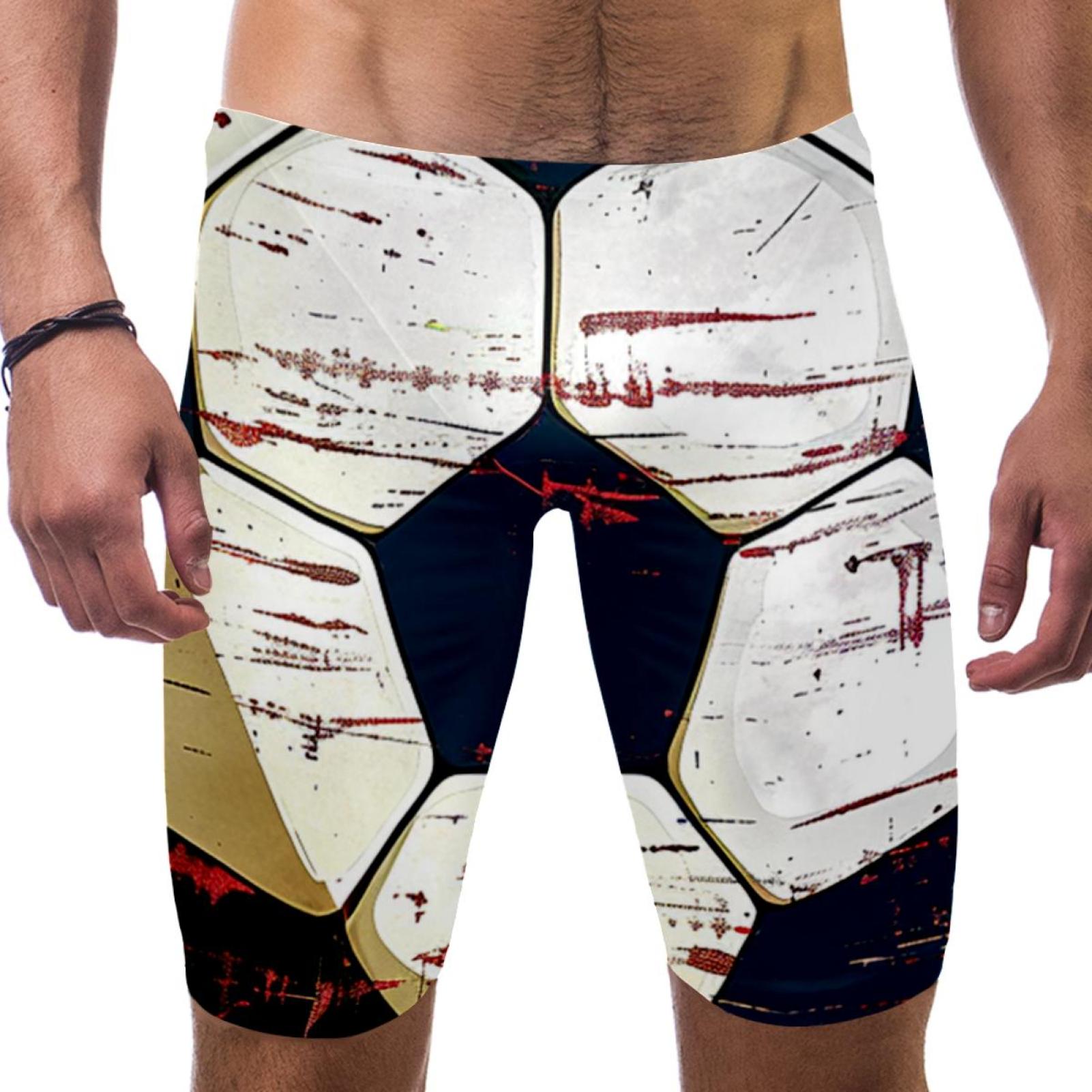 Jammers for Men, Men's Swimwear, Football with United States Flag