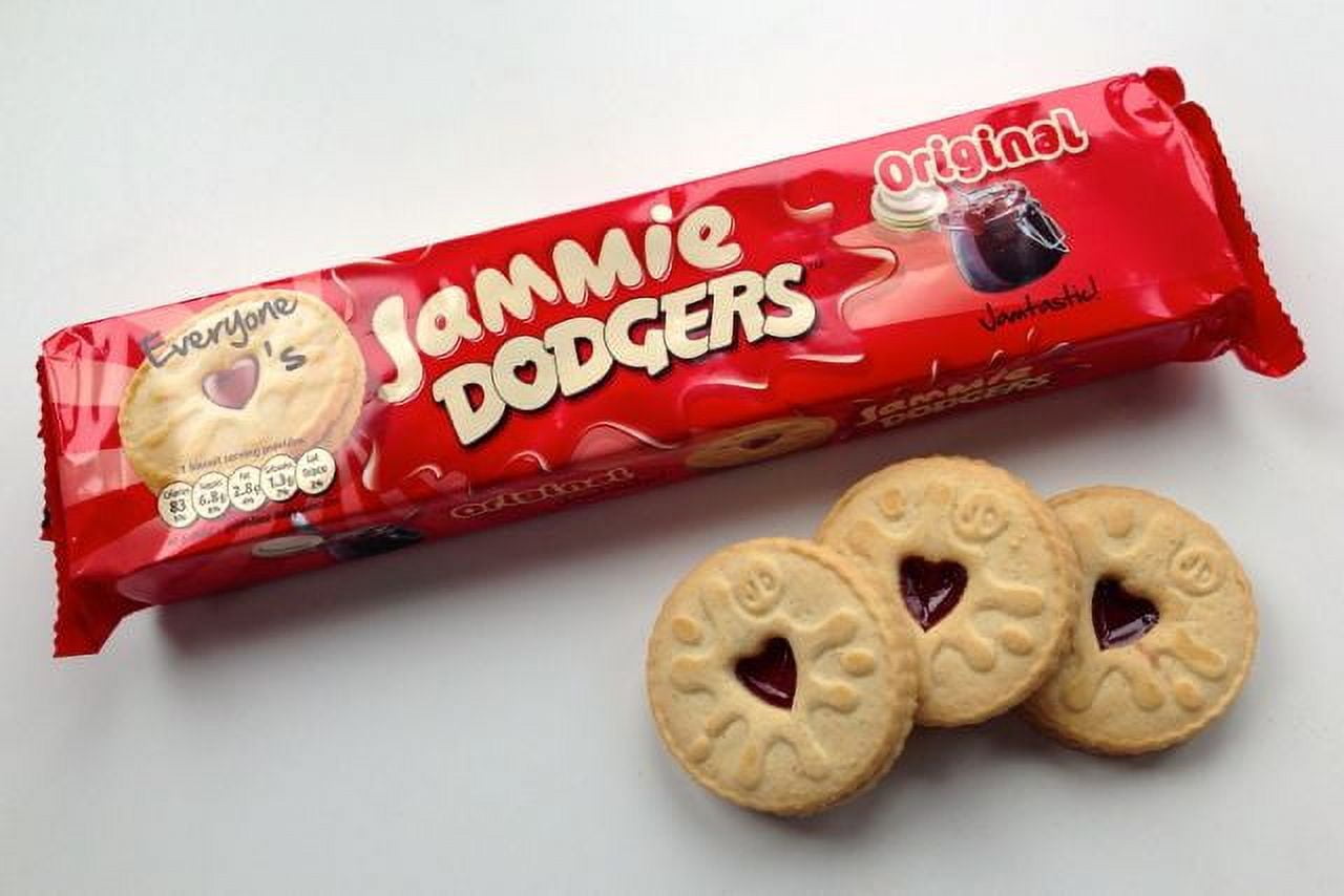 Jammie Dodgers Raspberry Flavour Cookies 4.94 oz