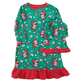 Rudolph the Red Nosed Reindeer Girl s Christmas Holiday Nightgown Gown Size 4 Walmart