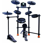 Jammin Pro, 15 JAMMINPRO Drum Set with iPod Dock, Black IROCKER