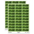thumbnail image 1 of Jammin Work Stereo Teacher Student School Sticker Set - Light Green - Matte Finish - 1.75" Medium, 1 of 7