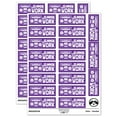 thumbnail image 1 of Jammin Work Stereo Teacher Student School Sticker Set - Purple - Matte Finish - 2.00" Large, 1 of 7