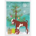 thumbnail image 1 of Jamnapari Goat Christmas Flag - Canvas House Size, 1 of 1