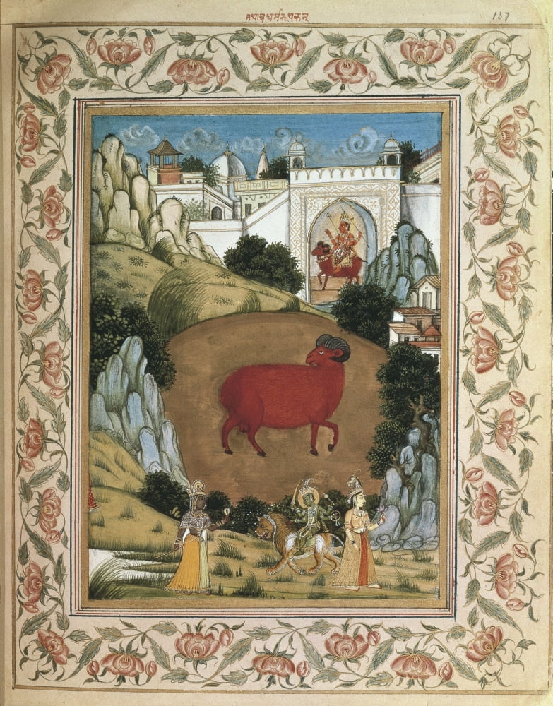 Jamnapattra Of The Prince Of Lahore Canvas Art - (18 x 24)