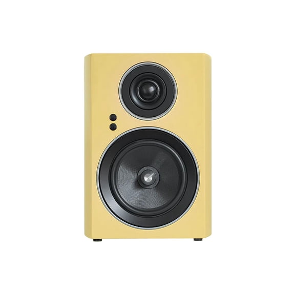 Jamo 2 Way Active BookshelfSpeaker High Gloss Yellow