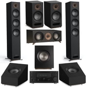 Jamo S 809 7.1 Home Theater System, Black with TX-RZ70 11.2-Ch AV Receiver